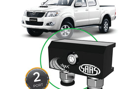 SAAS - Diff Breather Kit - 2 Port suits TOYOTA HILUX 1997-2015 - All Models