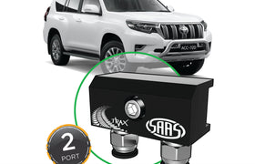 SAAS - Diff Breather Kit - 2 Port suits TOYOTA PRADO 150 Series 2009- Current