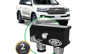 SAAS -Diff Breather Kit - 2 Port suits TOYOTA LANDCRUISER 200 Series 2007-2018