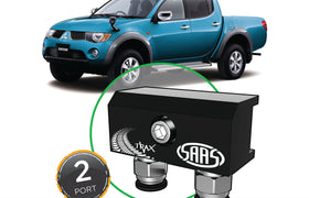 Diff Breather Kit - 2 Port suits MITSUBISHI TRITON ML-MN 2006-2015