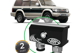 Diff Breather Kit - 2 Port suits MITSUBISHI PAJERO NH-NL 1991-1999