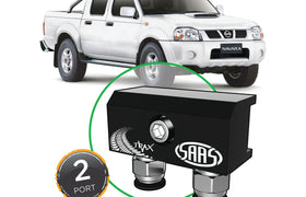 Diff Breather Kit - 2 Port suits NISSAN NAVARA D22 1997-2014