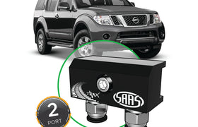 Diff Breather Kit - 2 Port suits NISSAN PATHFINDER R51 2006-2015