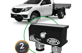 Diff Breather Kit - 2 Port suits MAZDA BT-50 UP UR 2011-