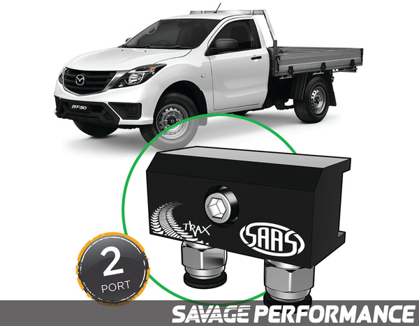 Diff Breather Kit - 2 Port suits MAZDA BT-50 UP UR 2011-