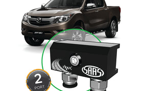 Diff Breather Kit - 2 Port suits MAZDA BT-50 2015- Onwards
