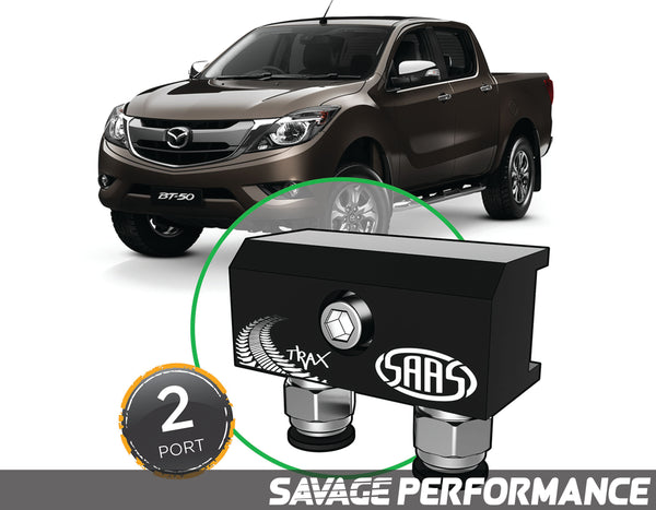 Diff Breather Kit - 2 Port suits MAZDA BT-50 2015- Onwards