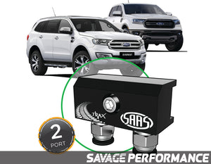 Diff Breather Kit - 2 Port suits FORD RANGER / EVEREST 2015 - Onwards