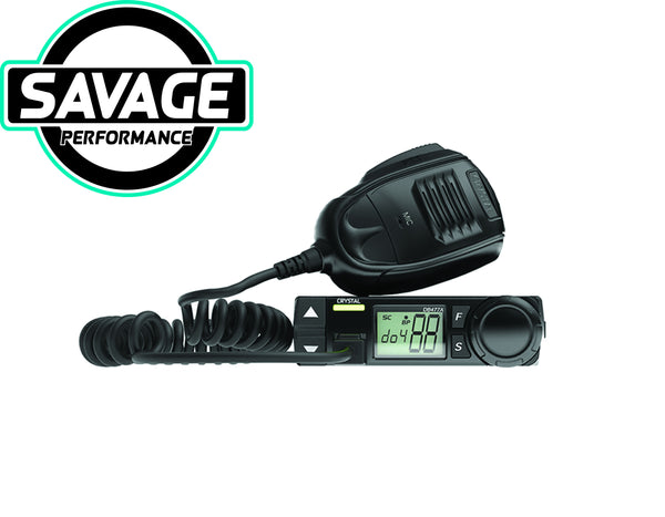 Crystal Compact 80 channel UHF CB Radio DB477A
