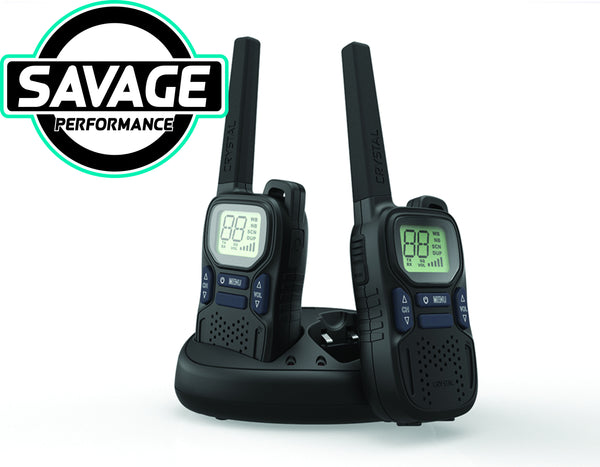 Crystal 2Watts Rechargeable Handheld UHF CB Radio (Pair) DBH20R