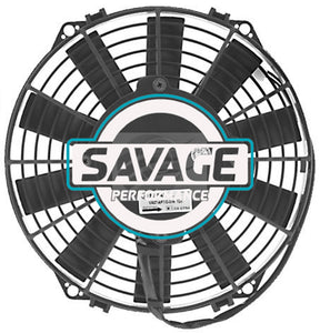 Spal Universal 225mm 9" 12V Puller Straight Blade Fan 1010m3/h
