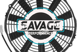 Spal Universal 280mm 11" 12V Pusher Straight Blade Fan 1290m3/h