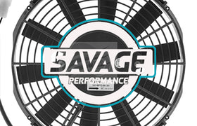 Spal Universal 255mm 10" 24V Puller Straight Blade Fan 1340m3/h