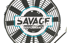 Spal Universal 330mm 13" 24V Pusher Straight Blade Fan 2000m3/h