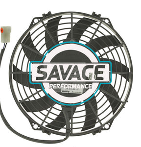 Spal Universal 225mm 9" 12V Puller Skew Blade Fan 1020m3/h