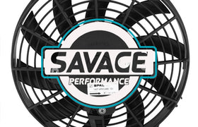 Spal Universal 225mm 9" 12V Pusher Skew Blade Fan 1000m3/h