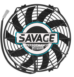 Spal Universal 225mm 9" 24V Puller Skew Blade Fan 1170m3/h