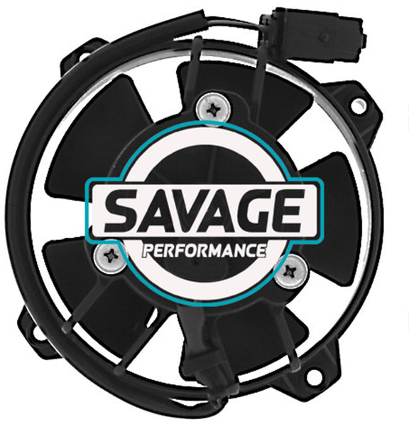 Spal Universal 96mm 4" 12V Puller Straight Blade Fan 250m3/h