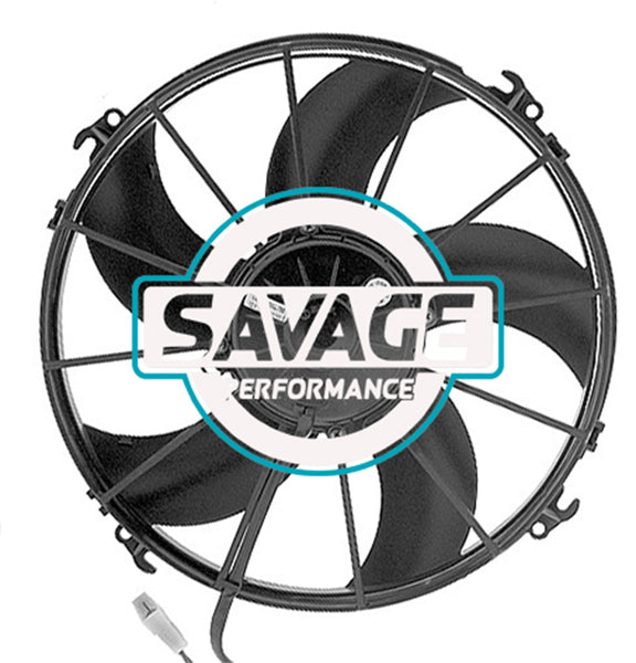 Spal Universal 305mm 12" 12V Pusher Skew Blade Fan 2720m3/h