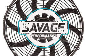 Spal Universal 385mm 16" 12V Puller - HP - Skew Blade Fan 4191m3/h