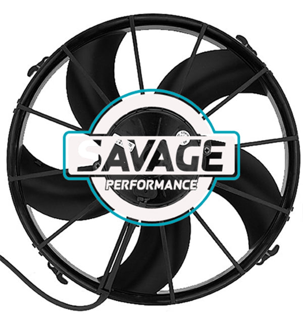 Spal Universal 305mm 12" 24V Pusher Skew Blade Fan 2850m3/h