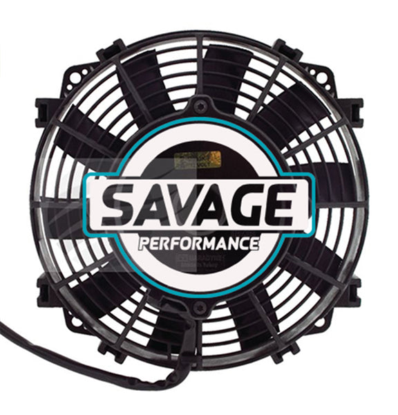 Maradyne - Champion Series Universal 190mm 8" 12V Reversible Skew Blade Fan 915m3/h
