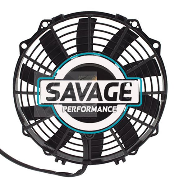 Maradyne - Champion Series Universal 225mm 9" 12V Reversible Skew Blade Fan 1339m3/h