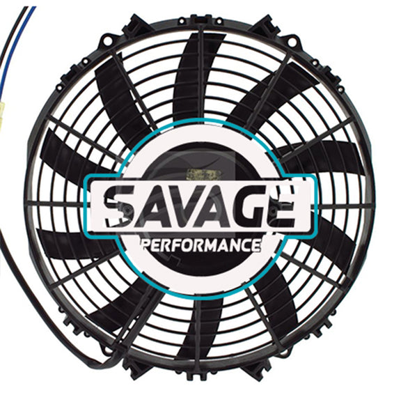 Maradyne - Champion Series Universal 280mm 11" 12V Reversible Skew Blade Fan 1881m3/h