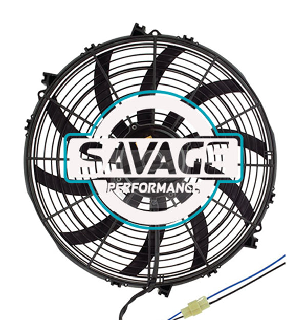 Maradyne - Champion Series Universal 385mm 16" 12V Reversible Skew Blade Fan 3678m3/h