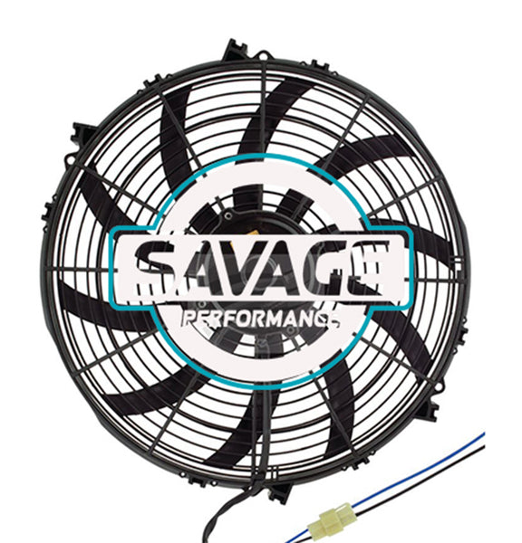 Maradyne - Champion Series Universal 385mm 16" 12V Reversible Skew Blade Fan 3678m3/h