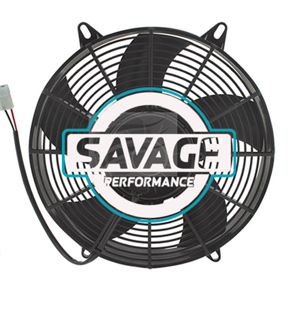 Spal Universal 280mm 11" 24V Pusher Skew Blade Fan 2390m3/h