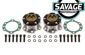 HULK 4x4 Freewheel / Manual Hubs fits Toyota Landcruiser GRJ VDJ HDJ HZJ - with 10mm studs