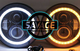 NISSAN SAFARI GQ Y60 HALO Round LED Headlights *Savage Performance*