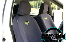 HULK 4x4 - Front Seat Covers for Ford Ranger, Everest, Mazda BT-50