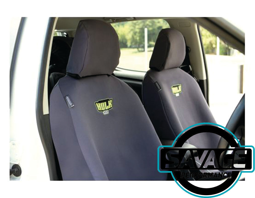 HULK 4x4 Front Seat Covers Suitable for Toyota Landcruiser