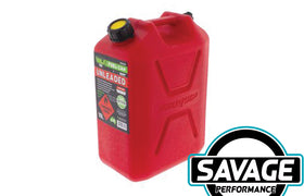 HULK 4x4 - 10 Litre Fast Flow Plastic Fuel Jerry Can