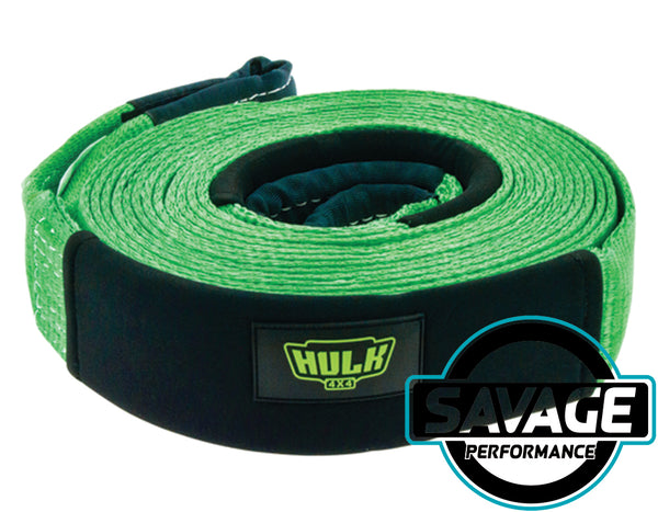 HULK 4x4 11T 11,000kg Snatch Strap 9m *Savage Performance*