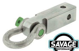 Hulk 4x4 Recovery Hitch 185mm with Bow Shackle