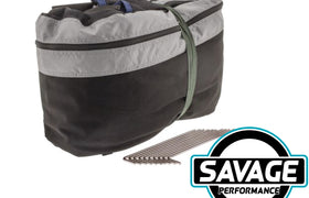 HULK 4x4 Black Nylon Mosquito Mesh + Storage Bag - 2M X 2.5M