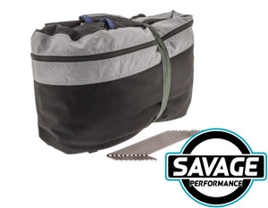 HULK 4x4 Black Nylon Mosquito Mesh + Storage Bag - 2M X 2.5M