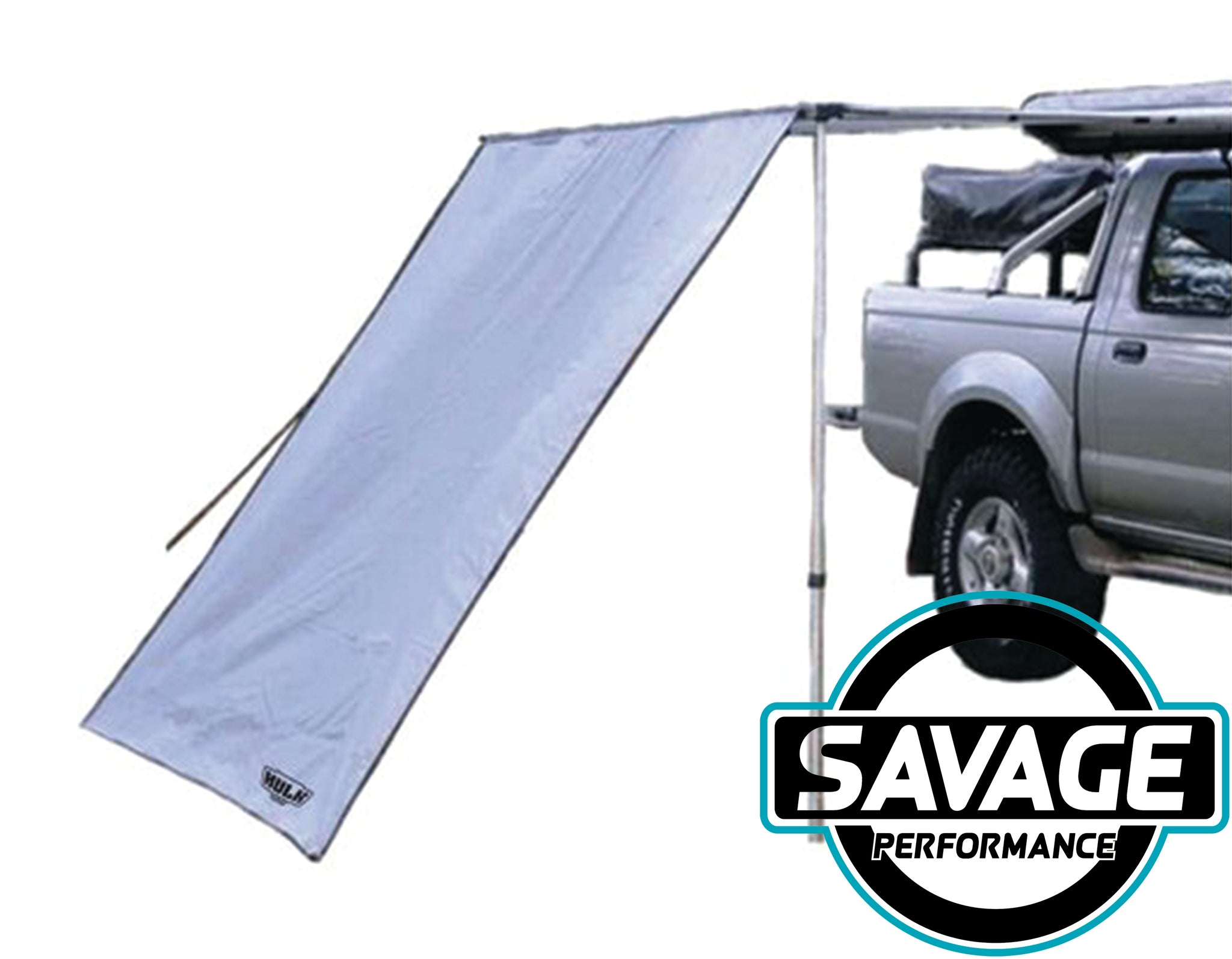 HULK 4x4 Side Wall Awning Grey 2.5m x 2.0m