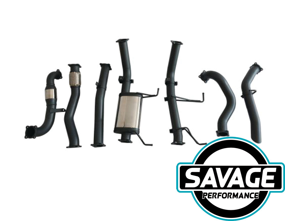 Nissan Patrol GU Y61 3.0TD 2000-2016 - Stainless Steel Exhaust - HULK 4x4
