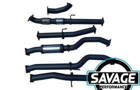 Suits Toyota Hilux 3.0TD 1KD 2005-2015 - Stainless Steel Exhaust - HULK 4x4