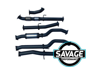 Toyota Hilux 3.0TD 1KD 2005-2015 - Stainless Steel Exhaust - HULK 4x4