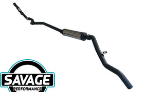 Suits Toyota Landcruiser 79 Series 1VD V8 Dual Cab - Stainless Steel Exhaust - HULK 4x4