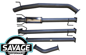 Suits Toyota Hilux GUN Series SR / SR5 2.8TD - Stainless Steel Exhaust - HULK 4x4