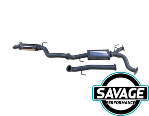 Suits Toyota Landcruiser 200 Series 1VD V8 DPF-BACK - Stainless Steel Exhaust - HULK 4x4