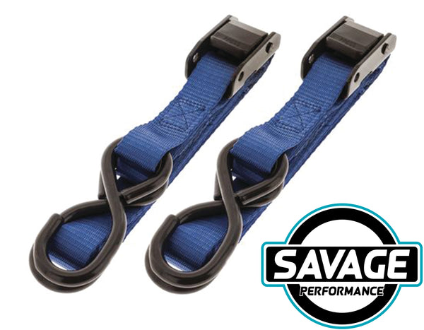 HULK 4x4 Cambuckle Tiedown Pack of 2 - 1.8m x 25mm 250kg
