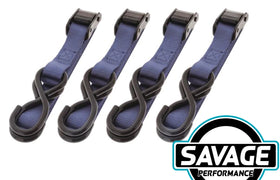 HULK 4x4 Cambuckle Tiedown 4 Pack - 1.8m x 25mm 250kg