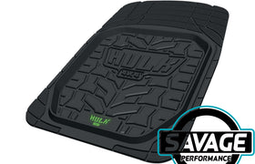 HULK 4x4 - Universal HEAVY DUTY Deep Dish Floor Mats